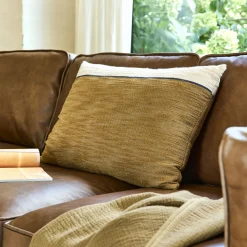 Coussin*alinea Coussin en coton 40x60cm - brun noisette Marron