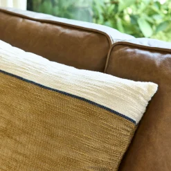 Coussin*alinea Coussin en coton 40x60cm - brun noisette Marron