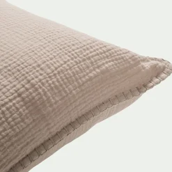Coussin*alinea Coussin en gaze de coton 45x45cm - alpilles Beige