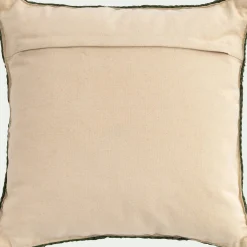 Coussin*alinea coussin en jute avec finition liseré 45x45cm - Naturel