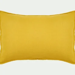 Coussin*alinea Coussin en lin lavé 40x60cm - archillea Jaune