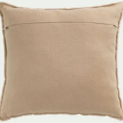 Coussin*alinea Coussin en lin 45x45cm - corde Beige