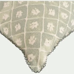 Coussin*alinea Coussin finition croquet en coton 30x80cm - Vert