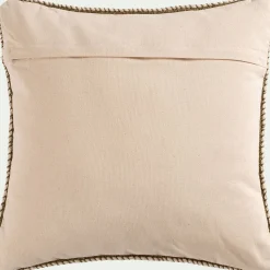 Coussin*alinea Coussin finition passepoil en coton 45x45cm - Vert