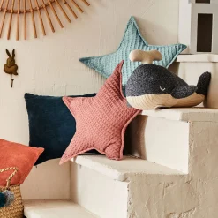 Bureau Enfant|Coussin Enfant*alinea Coussin forme étoile 45x45cm - Rose