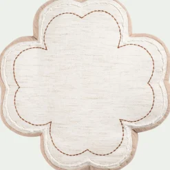 Matelas Enfant|Coussin Enfant*alinea Coussin forme trèfle 35x35cm - Beige