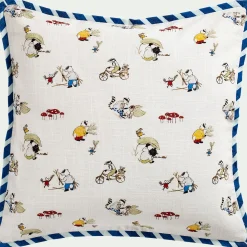 Bureau Enfant|Coussin Enfant*alinea Coussin motif animalier en coton 45x45cm - Blanc