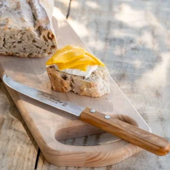 Couteau De Cuisine*alinea Couteau à fromages en inox et bois d'olivier 20,70cm - Naturel