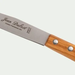 Couteau De Cuisine*alinea Couteau à fromages en inox et bois d'olivier 20,70cm - Naturel