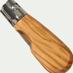 Couteau De Cuisine*alinea Couteau à huître pliable en bois d'olivier Bois clair
