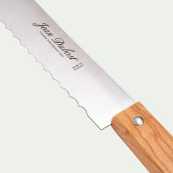 Couteau De Cuisine*alinea Couteau à pain en inox et bois d'olivier 19cm - Naturel
