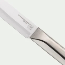 Couvert De Table*alinea Couteau à steak en céramique - métallisé Gris