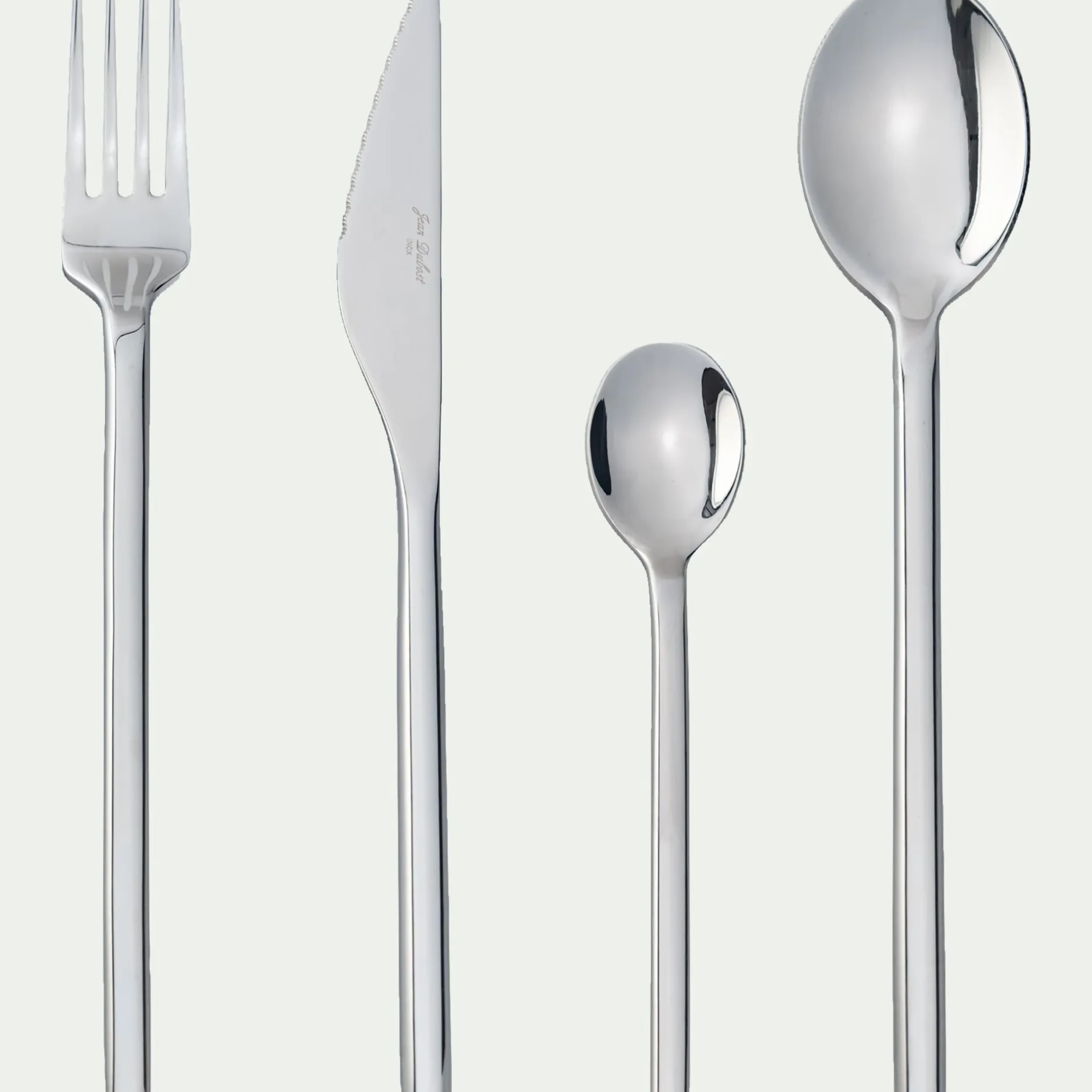 Couvert De Table*alinea Couteau en acier inoxydable - argenté