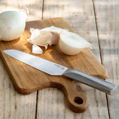 Couteau De Cuisine*alinea Couteau santoku en céramique - métallisé Gris