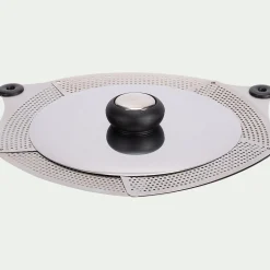 Accessoire De Cuisson*alinea Couvercle ajustable en inox - métallisé Gris