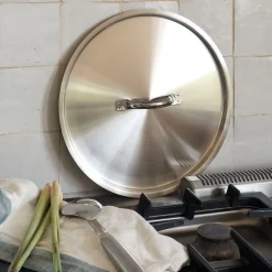 Accessoire De Cuisson*alinea Couvercle en inox De Buyer - D28 cm Argenté