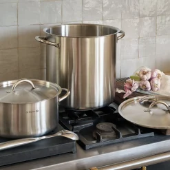 Accessoire De Cuisson*alinea Couvercle en inox De Buyer - D28 cm Argenté