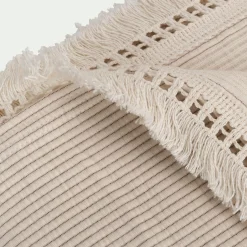 Couvre-Lit*alinea Couvre-lit en coton point ajouré 230x240cm - écru Blanc