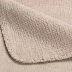 Couvre-Lit*alinea Couvre-lit en gaze de coton - alpilles 180x230cm Beige