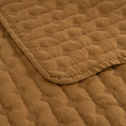 Couvre-Lit*alinea Couvre-lit en tissu surpiqué 230x250cm - alep Jaune