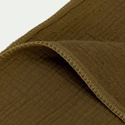 Couvre-Lit*alinea Couvre-lit en triple gaze de coton 230x250cm - Vert