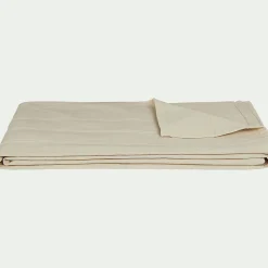 Couvre-Lit*alinea Couvre-lit tissé en coton 230x250cm - roucas Beige