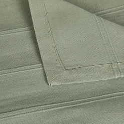Couvre-Lit*alinea Couvre-lit tissé en coton 230x250cm - olivier Vert