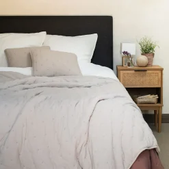 Couvre-Lit*alinea Couvre-lit 180x230cm effet capitonné - alpilles Beige