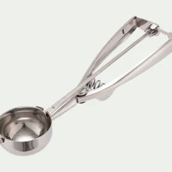 Ustensile De Cuisine|Couvert De Service*alinea Cuillère à glace avec pince en inox - Argenté