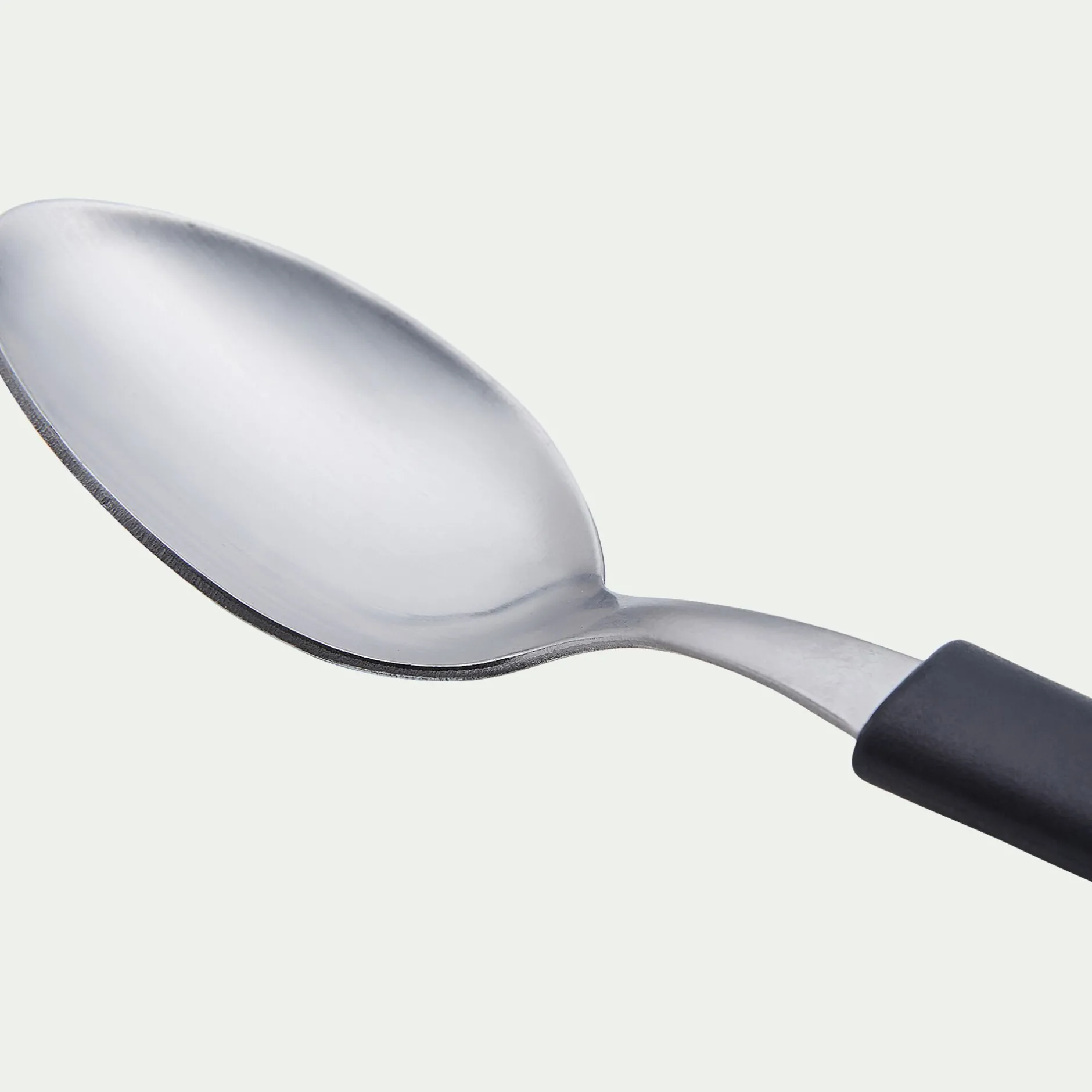 Couvert De Table*alinea Cuillère à soupe en matière végétale 100% recyclable - Noir