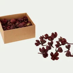 Décoration De La Table De Noël|Vase Et Branchage De Noël*alinea Déco végétale fruits secs - Rouge