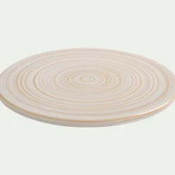 Plateau*alinea Dessous de plat en grès D21cm - Blanc