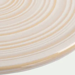 Plateau*alinea Dessous de plat en grès D21cm - Blanc