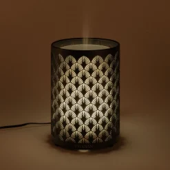 Parfum D'Ambiance*alinea Diffuseur de parfum électrique en métal lumière - 100ml Noir