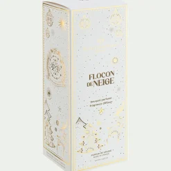 Parfum D'Ambiance*alinea Diffuseur de parfum senteur Flocon de Neige 100ml Blanc