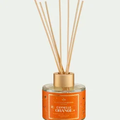 Parfum D'Ambiance*alinea Diffuseur de parfum senteur Cannelle 100ml Orange