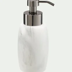 Accessoire De Salle De Bain*alinea Distributeur de savon en polyrésine - Blanc