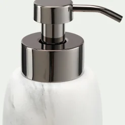 Accessoire De Salle De Bain*alinea Distributeur de savon en polyrésine - Blanc