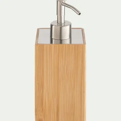 Accessoire De Salle De Bain*alinea Distributeur de savon en bambou - Naturel