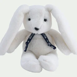 Matelas Enfant|Peluche*alinea Doudou lapin - H23cm Blanc