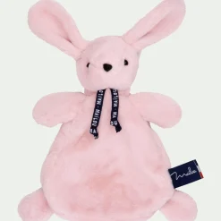 Matelas Enfant|Peluche*alinea Doudou lapin - H23cm Rose