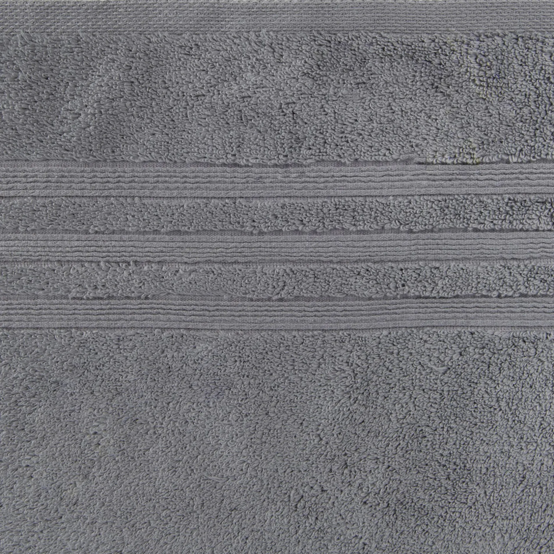 Drap De Bain*alinea Drap de bain bouclette en coton - anthracite 100x150cm Gris