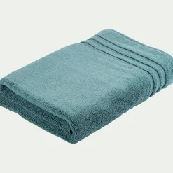 Drap De Bain*alinea Drap de bain bouclette en coton - 100x150cm Vert