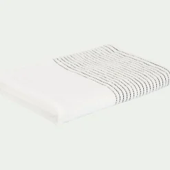 Drap De Bain*alinea Drap de bain en coton - ventoux 100x150cm Blanc