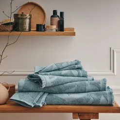 Drap De Bain*alinea Drap de bain en coton - calaluna 100x150cm Bleu