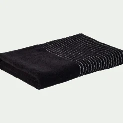Drap De Bain*alinea Drap de bain en coton - 100x150cm Noir