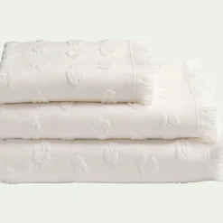 Drap De Bain*alinea Drap de bain en coton 100x140cm - Blanc