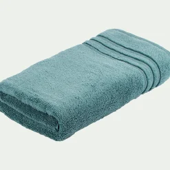 Drap De Douche*alinea Drap de douche bouclette en coton - 70x140cm Vert