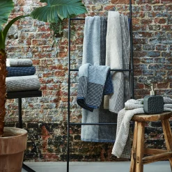 Drap De Douche*alinea Drap de douche bouclette jacquard en coton - alpilles 70x140cm Beige