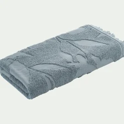 Drap De Douche*alinea Drap de douche en coton - calaluna 70x140cm Bleu